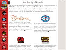 Tablet Screenshot of greatnhrestaurants.com
